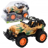Kinder-Geländewagen Offroad in Tarnfarbe, beige, 25 cm