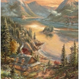 Puzzle SCHMIDT Blick auf den See 500 Teile