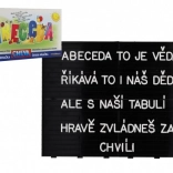 Alphapuzzle mit Buchstaben und Zahlen