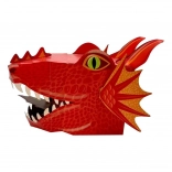 Fiesta Crafts kreative Maske Roter Drache