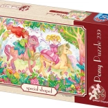 Puzzle Bunte Ponys 239 Teile D-Toys