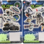 Leuchtendes Weltraumprogramm für Kinder