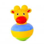 Stehauf-Giraffe mit Glöckchen (Roly‑Poly)