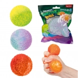 Antistress-Knetball mit moosiger Oberfläche 7,5 cm
