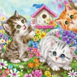 Diamantmalerei Katzenpartie 30x40 cm