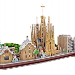 3D-Puzzle City Line Barcelona