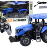 RC-Traktor 2,4G mit Fernsteuerung und Sounds – blau