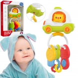 Woopie interaktives Auto mit Schlüsseln und Rassel für Babys