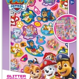 Glitzernde Sticker PAW PATROL A5 – 8 Bögen