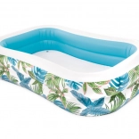 Aufblasbarer Pool Tropical mit tropischem Muster