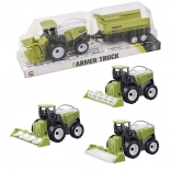 Mähdrescher mit Anhänger