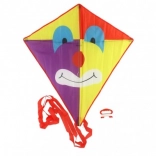 Flugdrachen Clown aus Nylon 78 × 88 cm