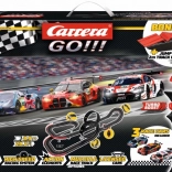 Carrera GO DTM Super Racer Slotcar-Bahn 1:43 mit drei Fahrzeugen und Looping