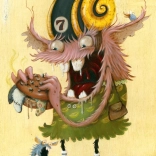 Puzzle Ungesundes Essen - Zozoville von Heye, 1000 Teile