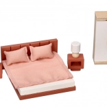 Puppenhaus-Möbel - Schlafzimmer