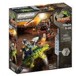 PLAYMOBIL DINO RISE – Saichania: Abwehr des Angriffs