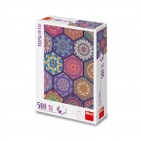 Entspannendes Puzzle mit Mandalas 500 XL Teile