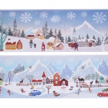 Fensterdekoration Weihnachten 59,5 × 21 cm