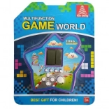 Elektronisches Taschenspiel Tetris Stern lila