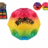 Extrem springender Regenbogen-Schaumball 6 cm, Farb-Mix
