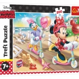 Puzzle 200 Teile Minnie am Strand Disney Minnie