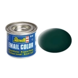 Emailsprayfarbe 40 Schwarz‑Grün matt 14 ml