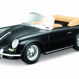 Bburago Porsche 356 B Cabriolet schwarz 1:24