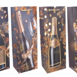 Geschenktasche für Flaschen M 35 × 12 × 9 cm – ganzjährig