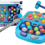 Wack-a-Mole Space Arcade-Spiel 9 Geschwindigkeitsstufen Lichter Geräusche