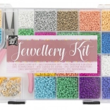 Großes Perlen-Set zur Schmuckherstellung