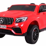 Elektrisches Kinderauto Mercedes GLC 63 S, rotes 4x4-SUV