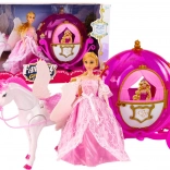 Magisches Set mit Pferdewagen und Prinzessin