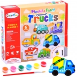 Do it yourself – Baustellenfahrzeug-Magnete