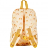 A Little Lovely Company Kinder-Rucksack mit Regenbogenmotiv, 7 l