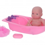 Baby in der Badewanne 28 cm