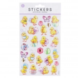 Aufkleber mit Osterküken