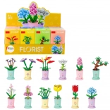 Konstruktionsspielzeug Blume im Blumentopf 32–60 Teile