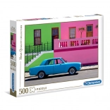 Puzzle 500 Teile Blaues Auto