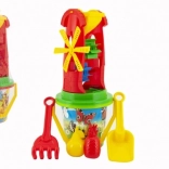 Sandspiel-Set mit Mühle und Förmchen