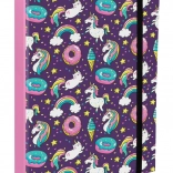 Heftmappen A4 Jumbo mit Einhornmotiv BAAGL