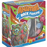 Kreativ-Set zum Bemalen eines Steins – Eule