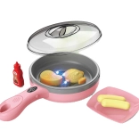 Elektronische rosa Pfanne für Kinder 27 cm mit Licht und Sound