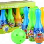 Bowling-Set für Kinder mit 6 Kegeln und Kugel