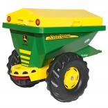 Anhänger und Streuer 2-in-1 JOHN DEERE für Trettraktoren von Rolly Toys