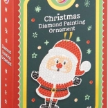 MOXY Diamantmalerei – Weihnachtsornament Santa