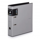 A4-Ordner, Hebelmechanik, 7 cm, PASTELINI, grau