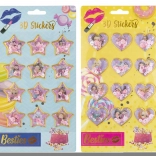 Sterneaufkleber für Mädchen