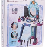 Kinderschminktisch mit Lichtern und Geräuschen + Zubehör