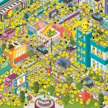 Puzzle 500 Teile Wo ist Smiley?