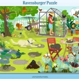 Ravensburger Einlegepuzzle Unser Garten 12 Teile